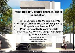 Immeuble - 3 bathrooms for louer in Boulevard Med VI - El Jadida